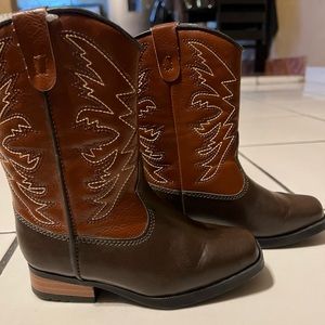 Never worn Smartfit western toddler boots size 9